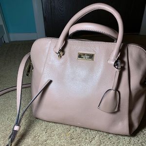 Pale pink Kate Spade Medium Cross-body Bag
